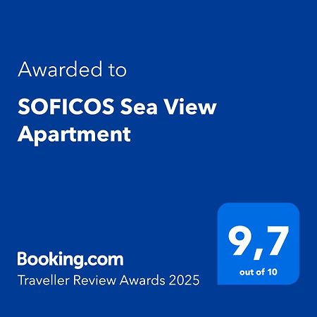 Soficos Sea View Apartment Návpaktos Eksteriør bilde